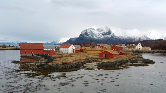 Nördlich von Bodø: die alte Handelsstation in Kjerringøy. © NDR/Ronald Schütze 