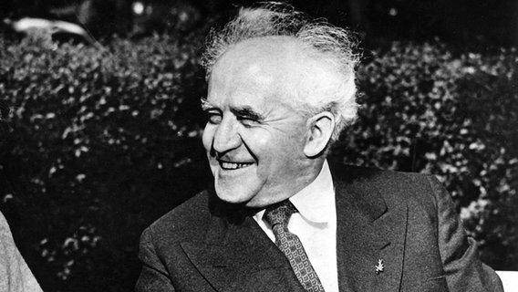 Der isrealische Ministerpräsident David Ben-Gurion am 15.05.1951. © picture alliance / UPI Foto: UPI INP