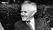 Der isrealische Ministerpräsident David Ben-Gurion am 15.05.1951. © picture alliance / UPI Foto: UPI INP