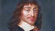 René Descartes, 1596-1650. Französischer Mathematiker, Naturwissenschaftler und Philosoph. Digital restaurierte Reproduktion von einer Vorlage aus dem 19. Jahrhundert, © picture alliance / Bildagentur-online | Sunny Celeste Foto: Sunny Celeste