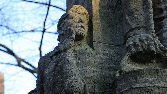 Das Hummel-Denkmal in der Hamburger Neustadt © NDR Foto: Hanna Grimm