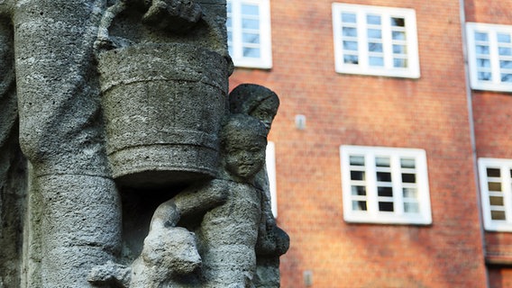 Das Hummel-Denkmal in der Hamburger Neustadt © NDR Foto: Hanna Grimm