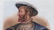 Franz I. alias Franz von Angouleme (1494- 1547), König von Frankreich (1515-47), der erste von fünf Monarchen des angoulemischen Zweigs des Hauses Valois © picture alliance / Bildagentur-online Foto: Sunny Celeste