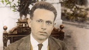 Schriftsteller Kurt Tucholsky in Rumänien, 1918 (nachträgliche Kolorierung) © picture alliance / akg-images 