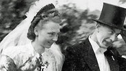 Hochzeitsfoto von Hildegard und Egon Ullrich (1949) © Egon und Hildegard Ullrich privat 