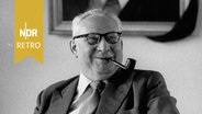 Erich Ollenhauer, SPD-Parteivorsitzender, Mitte der 1950er Jahre. © Imago/Pond5 Images 