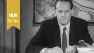 SPD-Politiker Herbert Wehner, 1955. © NDR Archiv Screenshot 