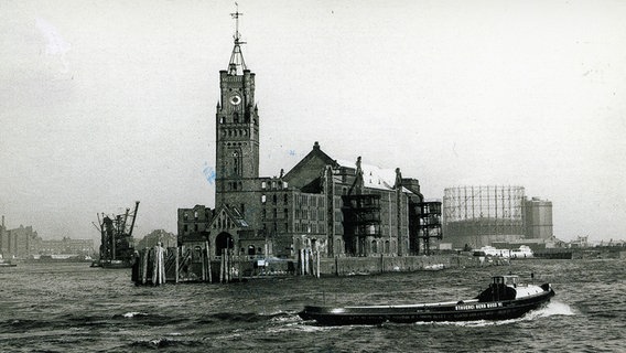 Der Kaiserspeicher (1875-1963) im Hamburger Hafen © HHLA 