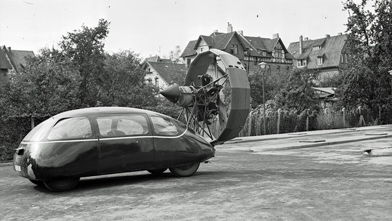 1942 fanden die letzten Fahrten des Schlörwagens statt. © Deutsches Zentrum für Luft- und Raumfahrt 