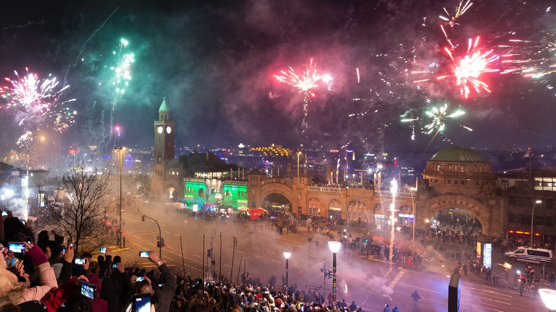 Hamburg bereitet sich auf Silvester-Nacht vor