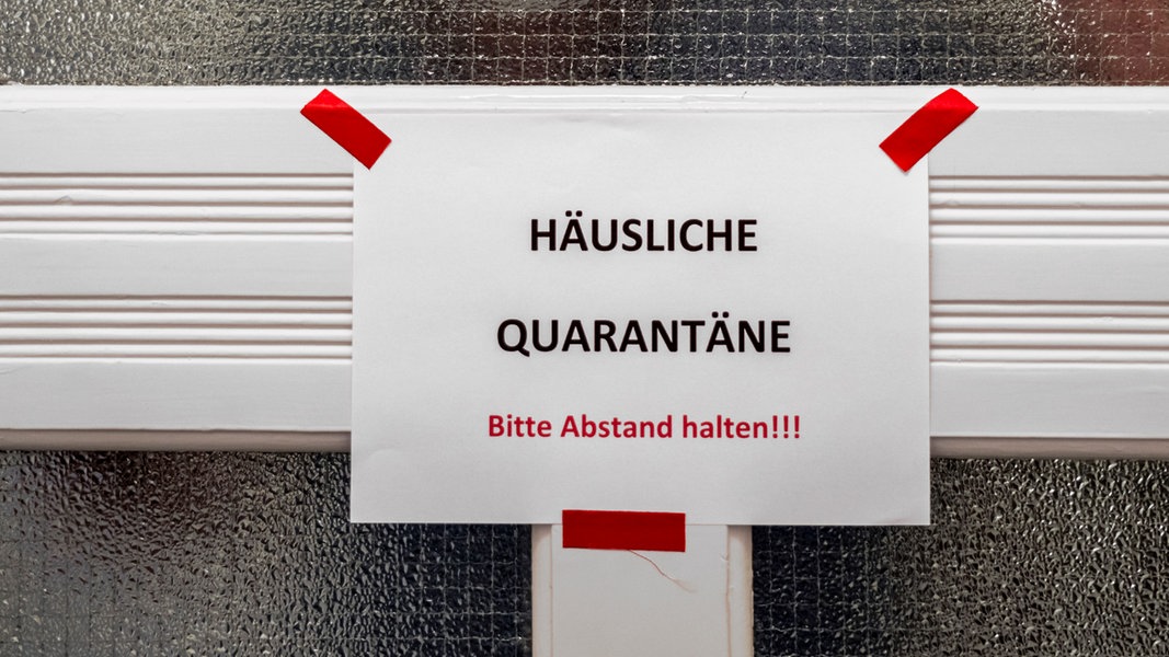 Corona: Close contacts must be immediately quarantined |  NDR.de – News – Schleswig-Holstein