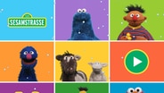 Der neu gestaltete Startbildschirm © NDR/Sesame Workshop Foto: Screenshot