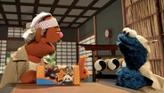 Krümel als Karate-Kid © NDR/ sesame workshop 