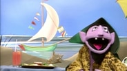 Graf Zahl am Strand © Sesame Workshop Foto: screenshot