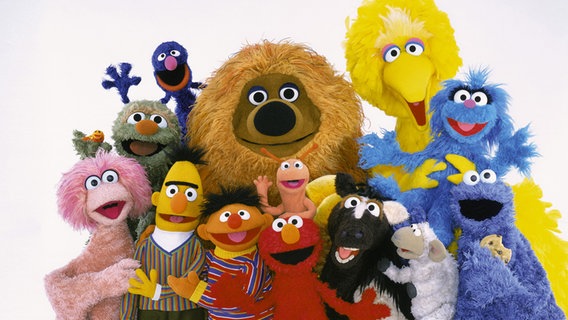 Puppen aus der Sesamstraße © NDR/Sesame Workshop 