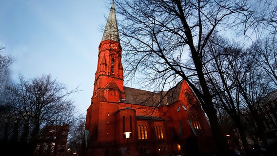 Die Friedenskirche in Hamburg-St. Pauli © Kirche im NDR Foto: Antonia Heinze