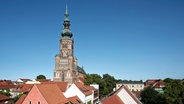 Der Dom St. Nikolai in Greifswald  