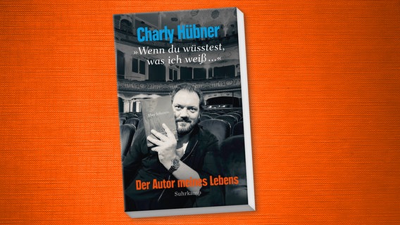 Cover: Charly Hübner, " Wenn du wüsstest, was ich weiß..." © Suhrkamp 