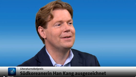 NDR Redakteur Jan Ehlert im Gespräch bei "Tagesschau 24" © Screenshot ARD 