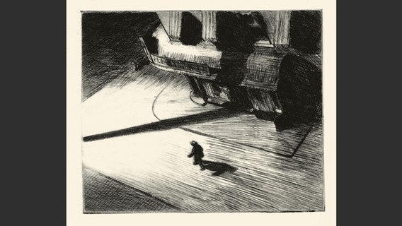 Bild aus dem Buch: "Edward Hopper New York" © 2022 Heirs of Josephine N. Hopper / Licensed by Artists Rights Society (ARS), New York 