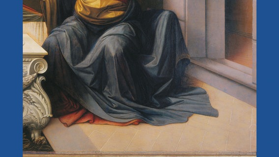 Verkündigung an Maria, 1472 - 1476 (Detail) © Uffizien, Florenz / Prestel Verlag 