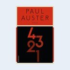 Paul Auster: "4 3 2 1" (Cover) © Verlag Rowohlt 
