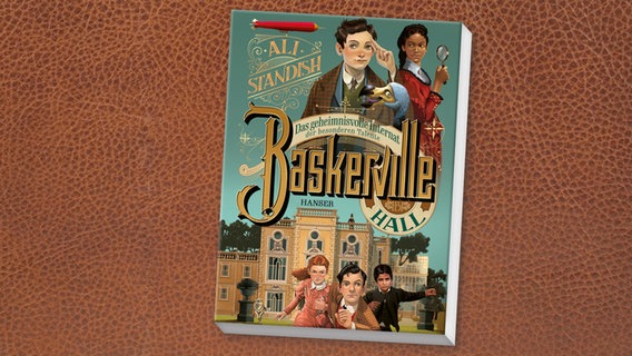 Cover des Kinderbuches "Baskerville Hall. Das geheimnisvolle Internat der besonderen Talente" von Ali Standish, erschienen im Hanser Verlag. © Hanser Verlag 