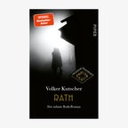 Buchcover: Volker Kutscher, "Rath" © Piper, Hintergrund: NDR-Grafik, Firefly 