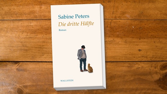 Buchcover: "Die dritte Hälfte" von Sabine Peters © Wallstein Verlag 