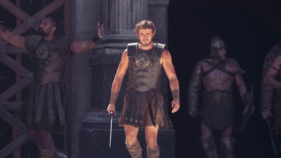 Szene aus dem Film "Gladiator 2" © Paramount/Courtesy Everett Collection 