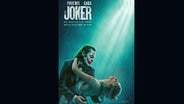 Das Filmplakat zu "Joker - Folie à deux - auf grünem Hintergrund © Warner Pictures 