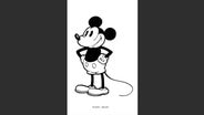 Die Mickey Mouse in Schwarz-Weiß. Sie wurde 1928 von Walt Disney und Ub Iwerks geschaffen. © picture-alliance / Mary Evans Picture Library | - 