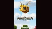 Das Plakat zum Film "Minecraft" - ein Film mit einer quadratischen Biene © Warner Pictures Germany 