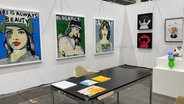 Bilder und Skulpturen bei der Affordable Art Fair 2024 © NDR.de Foto: Mathias Heller