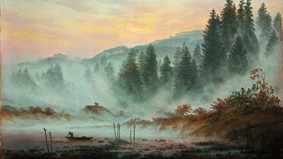 Gemälde von Caspar David Friedrich "Der Morgen" © picture-alliance / akg-images | akg-images 