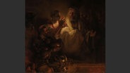 Das Gemälde "Verleugnung des Heiligen Petrus" von Rembrandt. © Rijksmuseum Amsterdam 