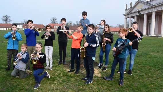 Die Jazz Youngsters aus Ludwigslust. © NDR Foto: Jazz Youngsters