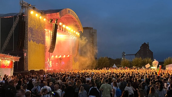 Das MS Dockville Festival in Wilhelmsburg © NDR Foto: Tristan Dück