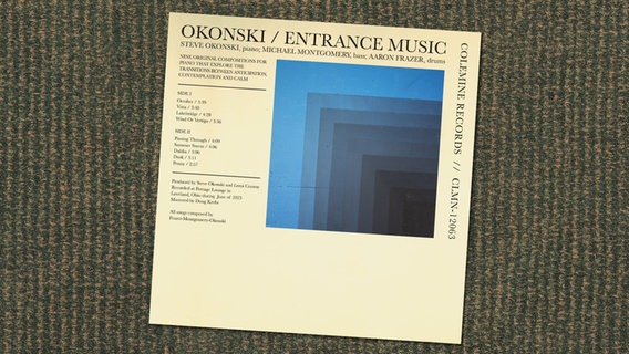 CD-Cover "Entrance Music" von Steve Okonski © Colemine Records 