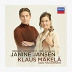 CD-Cover: Janine Jansen & Klaus Mäkelä - Sibelius / Prokofjew © Decca 