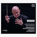 sampul CD oleh "200 Tahun Concerthaus Berlin - Musik oleh Carl Maria von Weber" © Alpha Verlag 