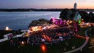 Das Norden Festival in Schleswig von oben © hejnorden GmbH / Presse Norden Festival 