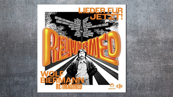 Cover des Albums "Re:Imagined" mit Songs von Wolf Biermann © Clouds Hill (Warner) 