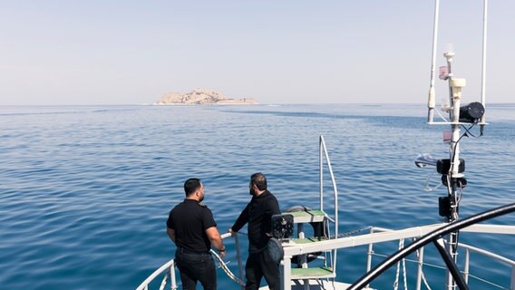 Überfahrt auf einem Boot zur Insel Akdamar © NDR.de/Christina Grob Foto: Christina Grob