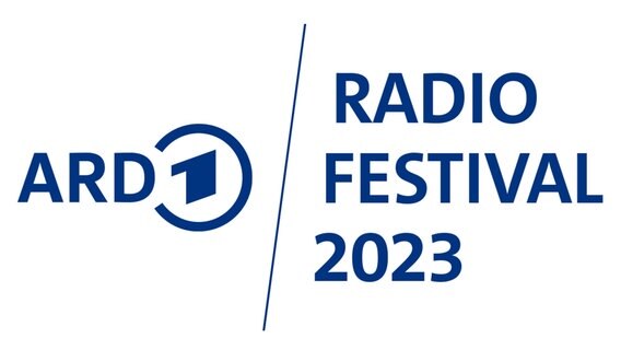 Ein Schriftzug mit den Worten "ARD Radiofestival 2023" © ARD 
