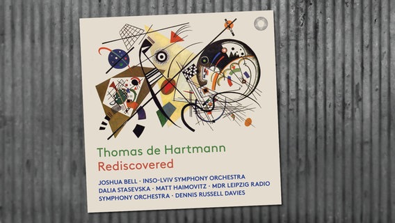 CD Cover: "Rediscovered" Thomas de Hartmann: Violinkonzert op. 66, Cellokonzert op. 57
Joshua Bell, INSO-Lviv Symphony Orch. © Pentatone 