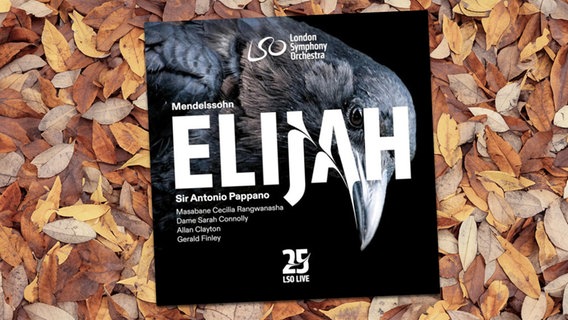 CD Cover: Felix Mendelssohn: Elijah - S. Connolly, Masabane C. Rangwanasha, A. Clayton, G. Finley, LSO, Ltg. A.Pappano © LSO Live 