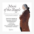 CD Cover:  Music of the Angels – Steven Isserlis plays Cello Works by Boccherini © Hyperion 