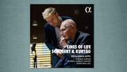 CD Cover: "LINES OF LIFE““ – BENJAMIN APPL singt Lieder von György Kurtág, Franz Schubert und Johannes Brahms © Alpha 