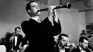 The Benny Goodman Story, Steve Allen, 1956 © Courtesy Everett Collection Foto: -